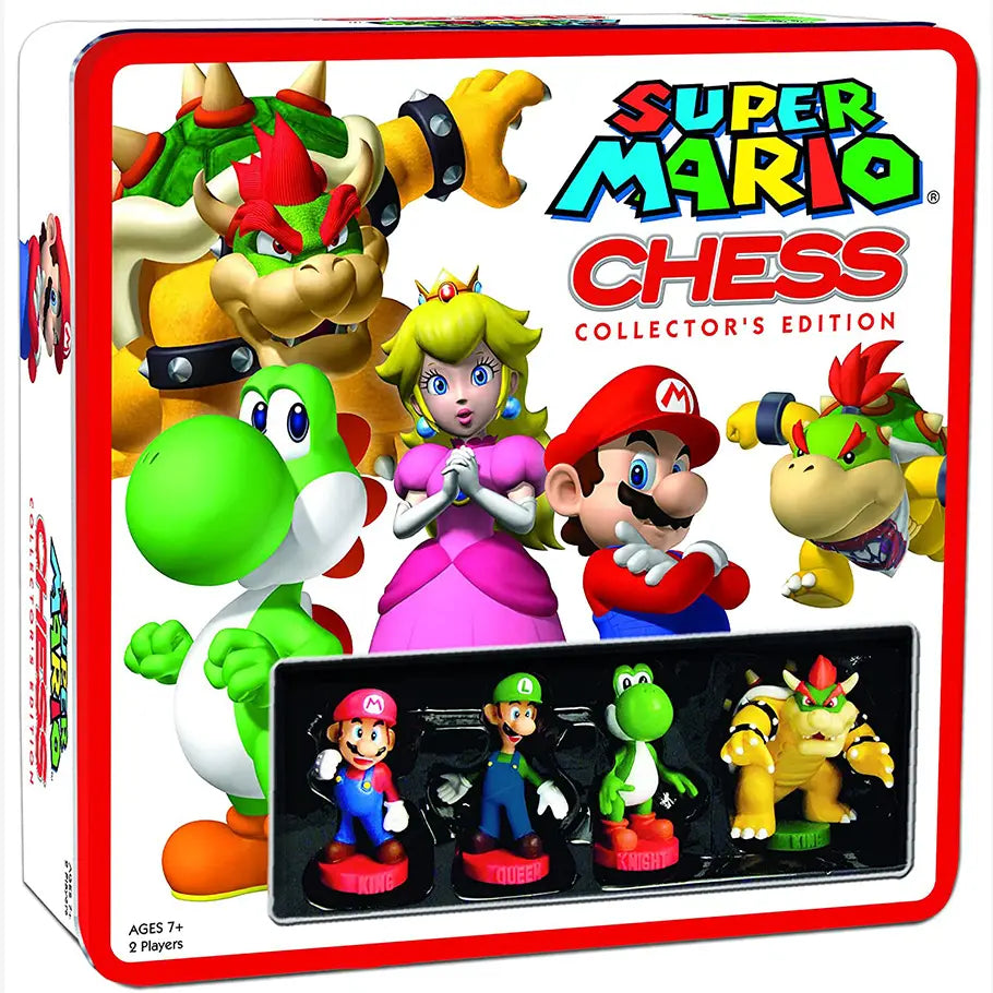 Front Profile of Super Mario Chess Collector's Edition Board Game