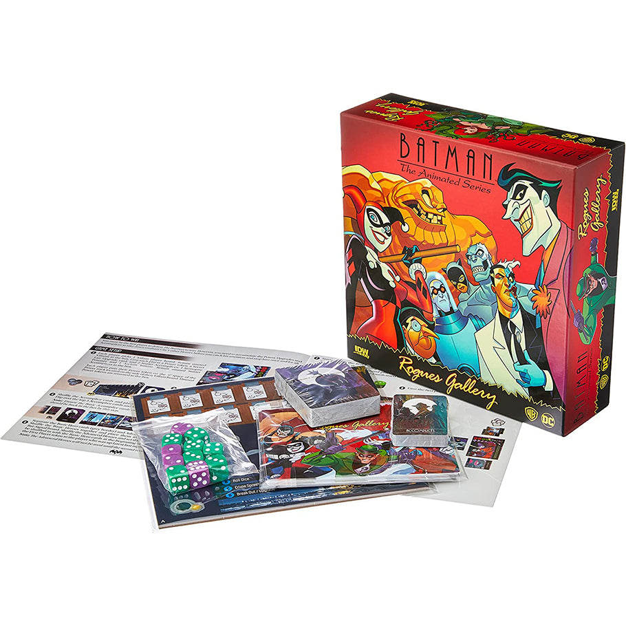 Batman the Animated Series Board Game Rogues Gallery Featuring Joker Two-Face and Many More