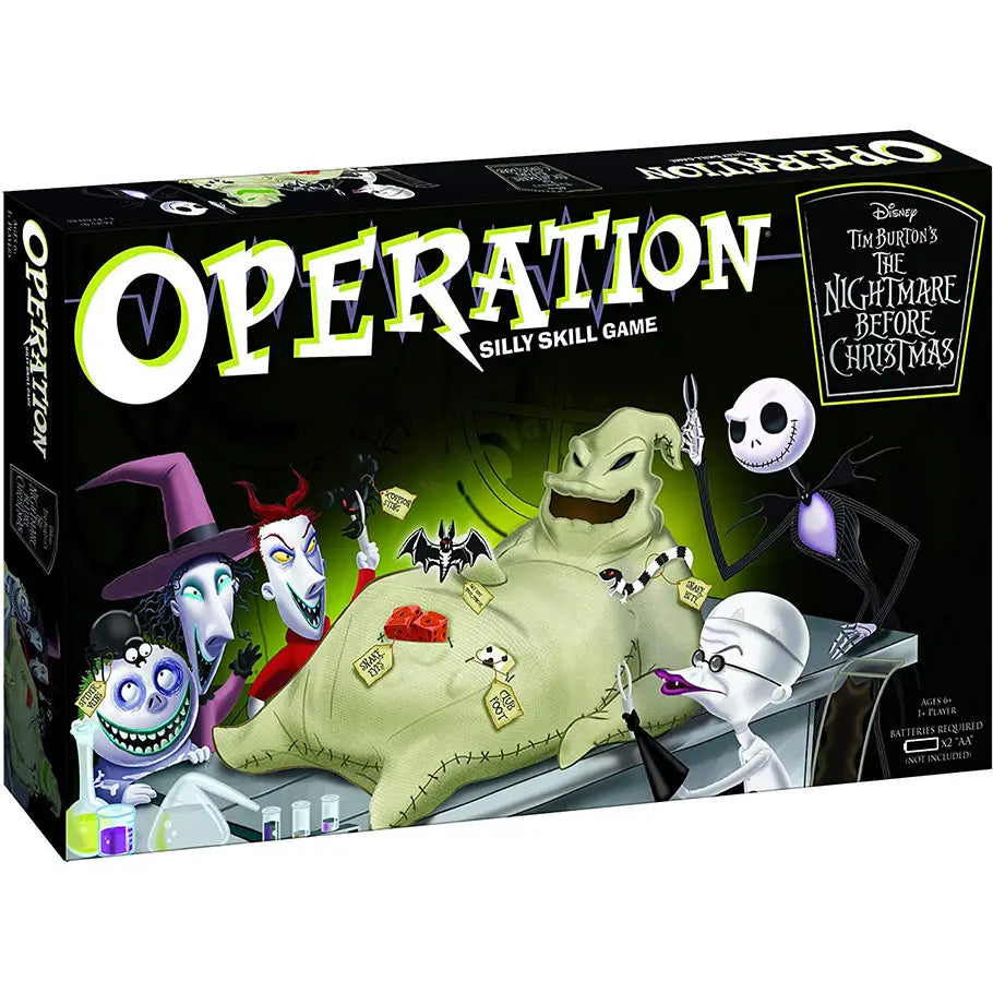 Front Profile of Operation Tim Burton's The Nightmare Before Christmas