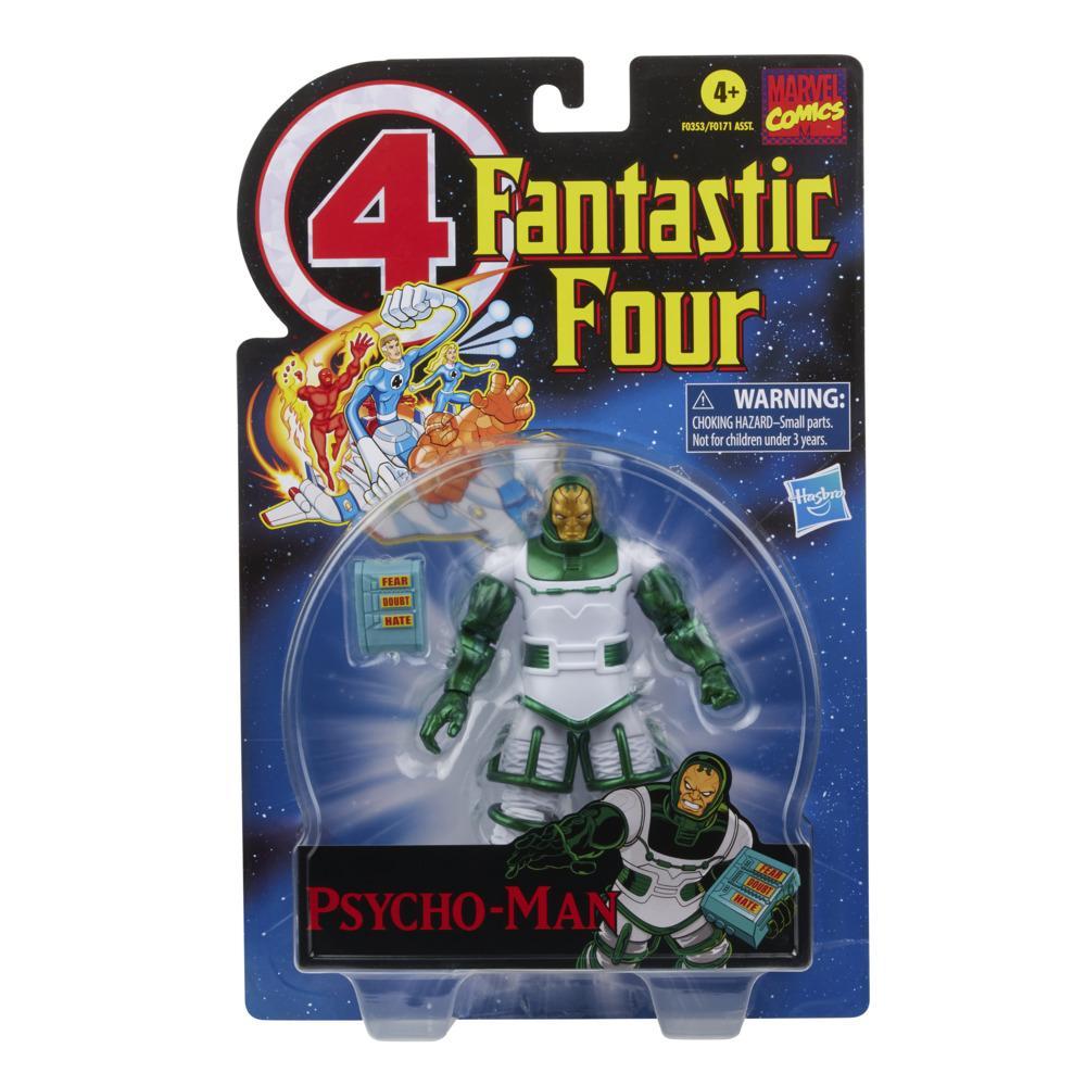 Marvel Legends Series Retro Fantastic Four Psycho-Man 6in Premium Action Figure Toy