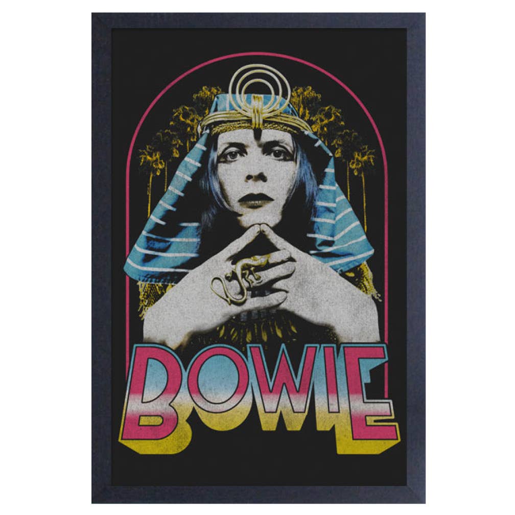 David Bowie - Egyptian Style 11" x 17" Framed Print Wall Art