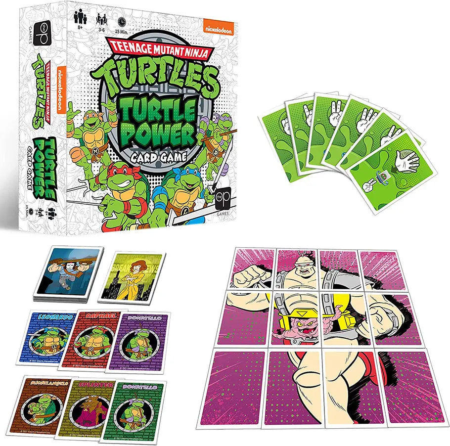 Teenage Mutant Ninja Turtles Turtle Power Card Game official licensed Box Set Game