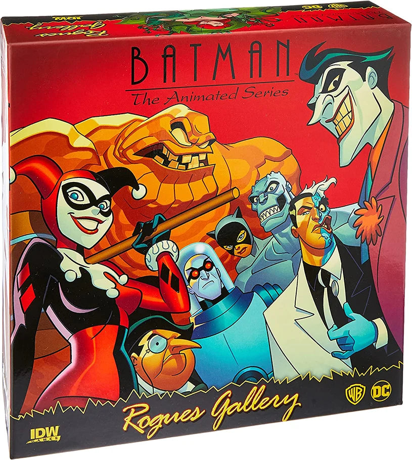 Batman the Animated Series Board Game Rogues Gallery Featuring Joker Two-Face and Many More Box Front Profile