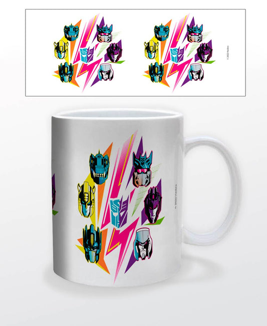 Transformers- Group Faces 11 oz Ceramic Mug with Giftbox 