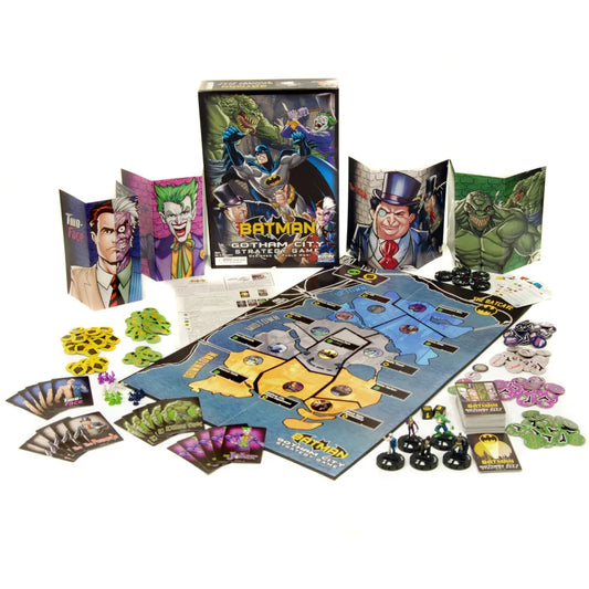 Batman Gotham City Strategy Game Official Board Game Comic Book Themed Game by Wizkids