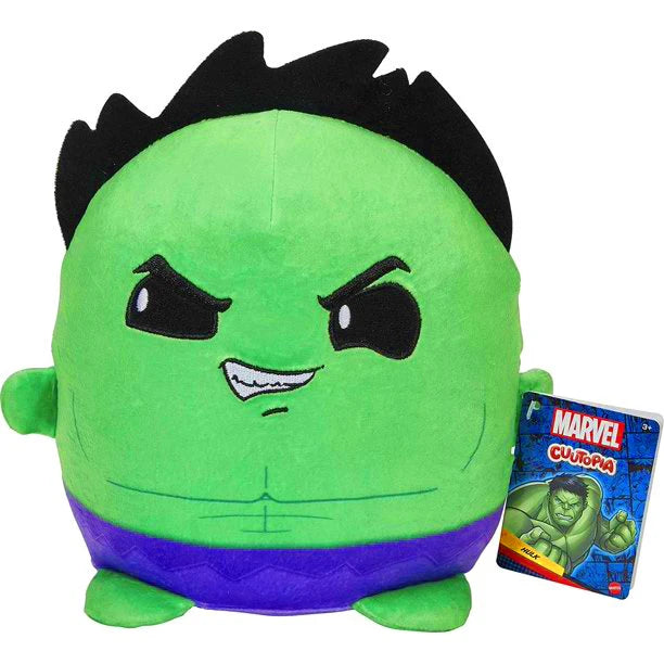 Marvels Cuutopia Hulk Super Hero 7" Plush Stuffed Animal
