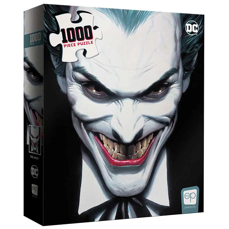DC Comics Joker 1000pc. Puzzle: 27in x 19in: "Clown Prince of Crime" Grinning Art