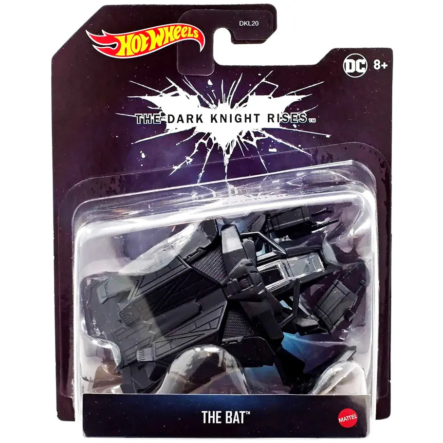 The Bat Vehicle The Dark Knight Rises Hot Wheels 2015 Retro Series 1/64 Die Cast Vehicle The Bat Vehicle The Dark Knight Rises Hot Wheels 2015 Retro Series 1/64 Die Cast Vehicle