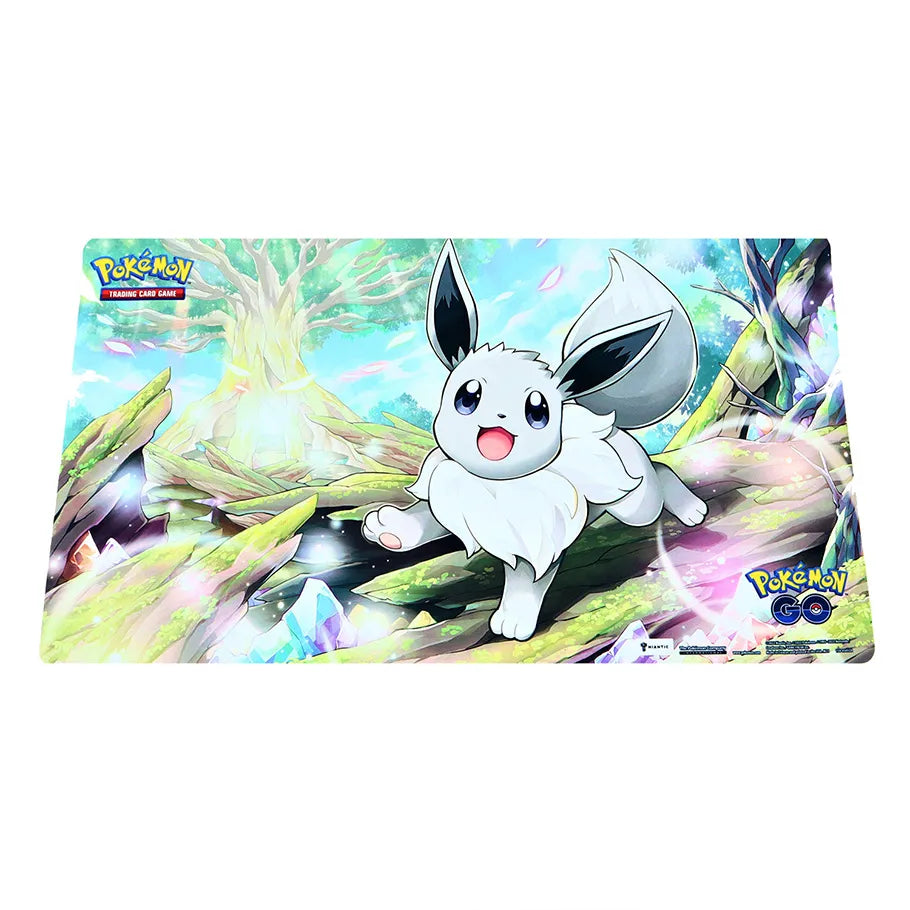Radiant Eevee Exlusive Card Mat from the Pokemon GO Premium Collection Collectible trading card game