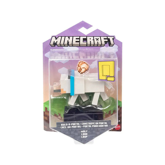 Minecraft Wolf 3.25 in Action Figure in Blister Pack
