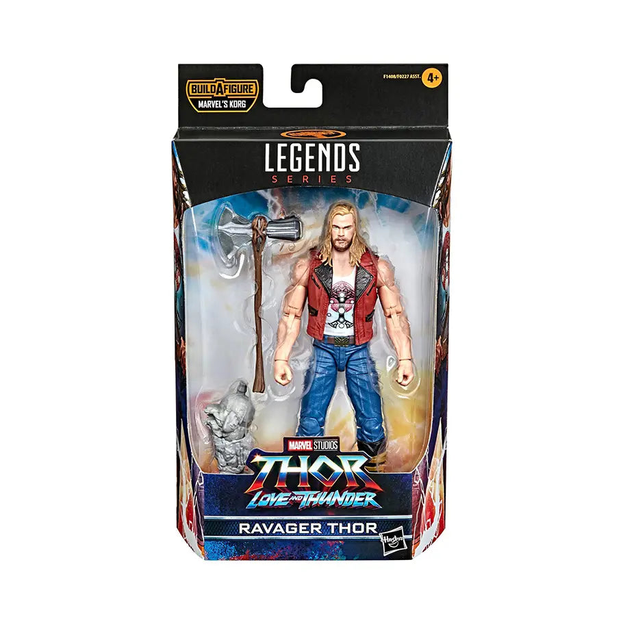 Marvel Legends 6" Action Figure Ravager Thor inside of Box from Thor Love and Thunder Series