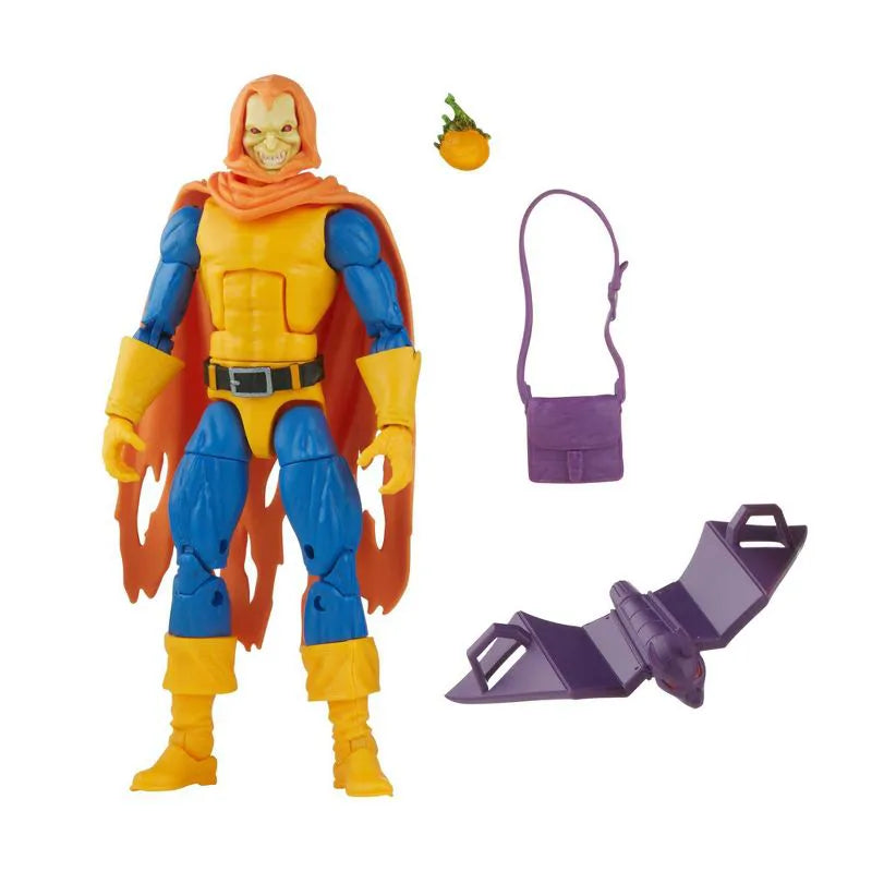 Marvel Legends Series Spider-Man Action Figure: 6-inch Hobgoblin Out of Box Displayed with Accessories