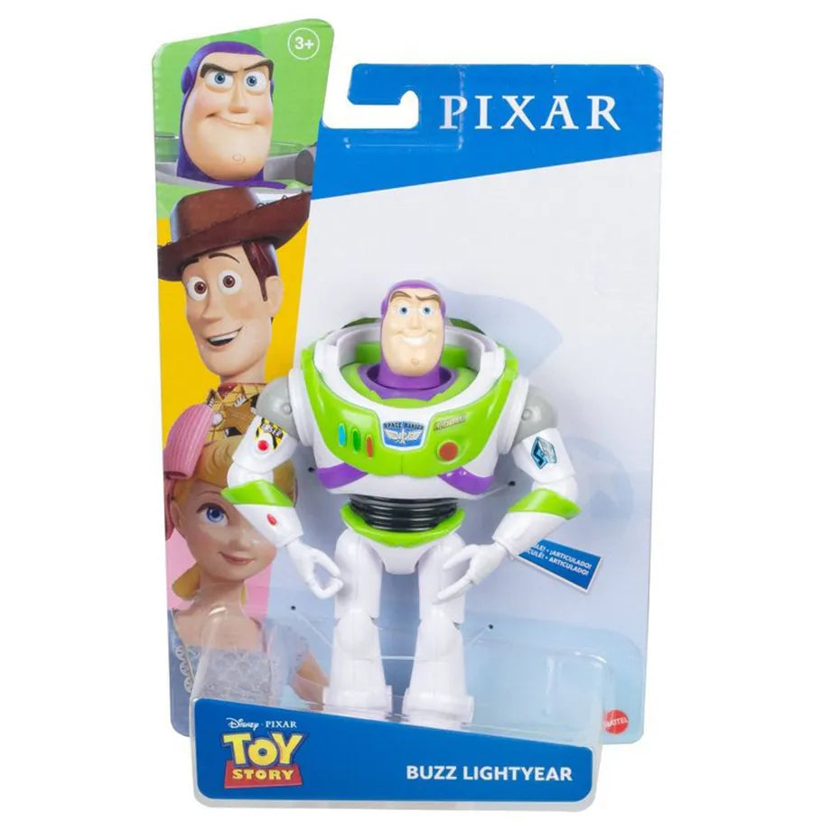 Disney Pixar Official Action Figure of Buzz Lightyear, 7 inches tall
