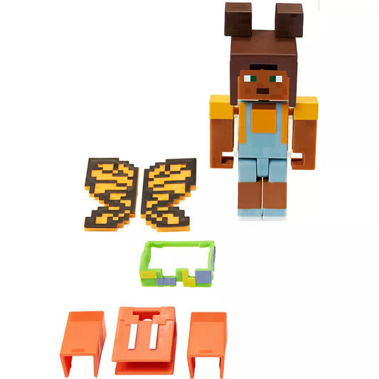Minecraft Creator Series: Action Figure: Fairy Wings Out of Package