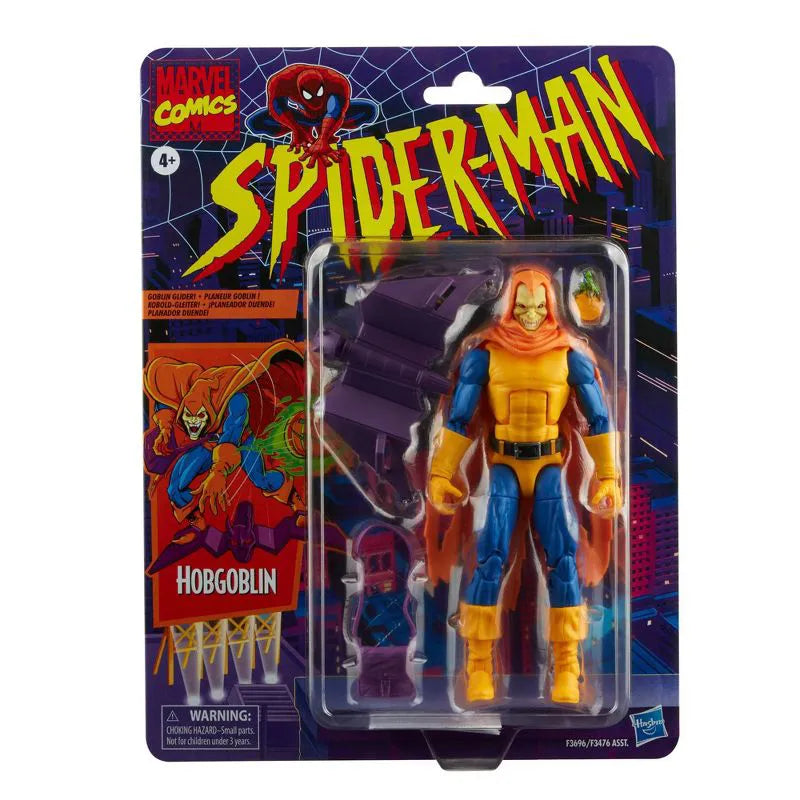 Marvel Legends Series Spider-Man Action Figure: 6-inch Hobgoblin In Blister Box