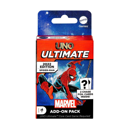 Uno Ultimate Card Game: Marvel Add-On Pack: Spiderman Character Deck