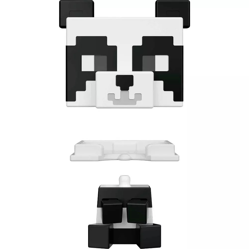 Minecraft Mob Head Minis Action Figure: Panda Taken Apart