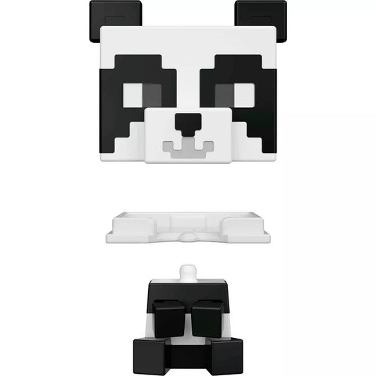 Minecraft Mob Head Minis Action Figure: Panda Taken Apart