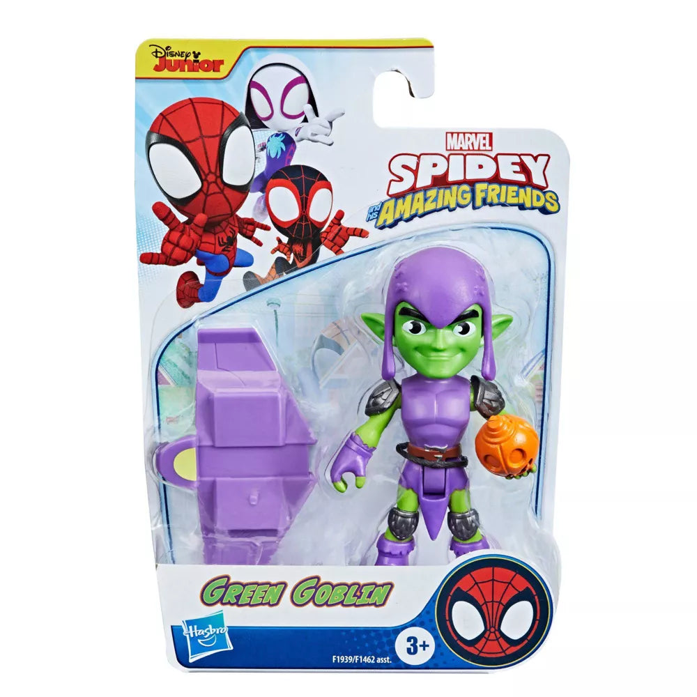 Marvel Spidey and his Amazing Friends: 4in Action Figures: Green Goblin In Package