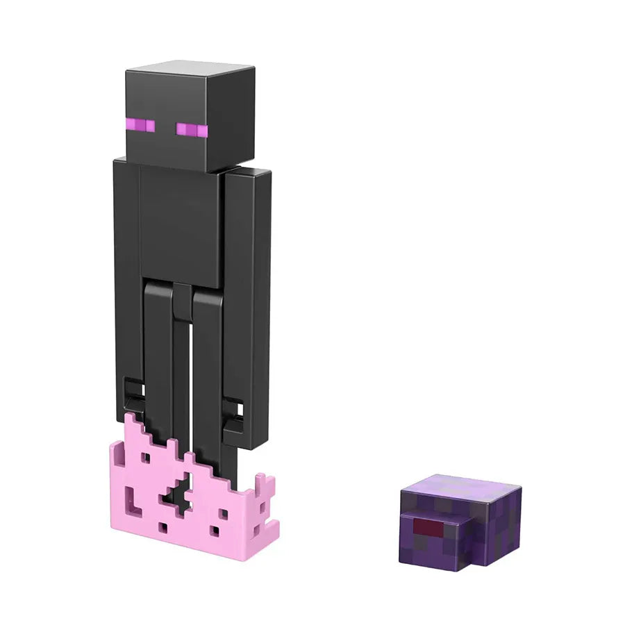 Minecraft Enderman Build a Portal 3.25 in Action Figure Side Profile
