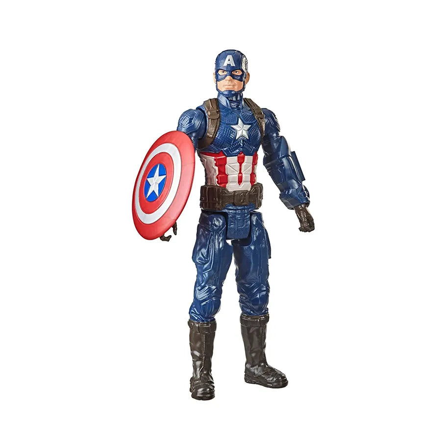 Marvel Captain America 12 Inch Collectible Action Figure Out of the Box: Titan Hero Series Avengers Endgame