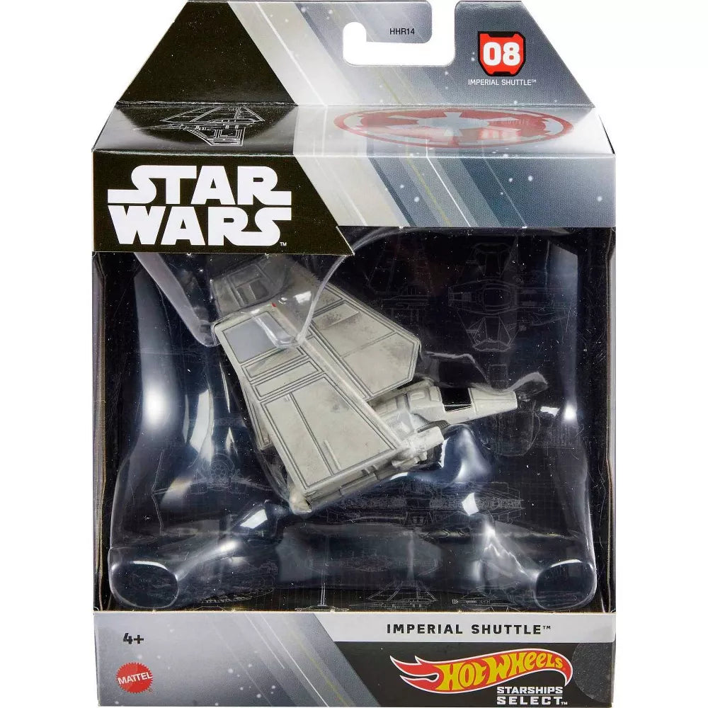 Hot Wheels Star Wars: Starships Select Imperial Shuttle: 1:50 Scale