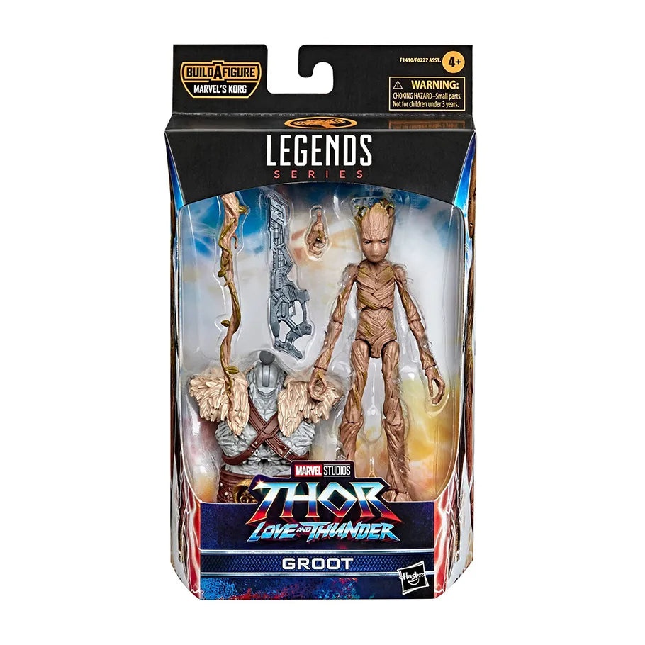Marvel Legends Series Thor Love and Thunder Action Figure: 6" Groot In The Box