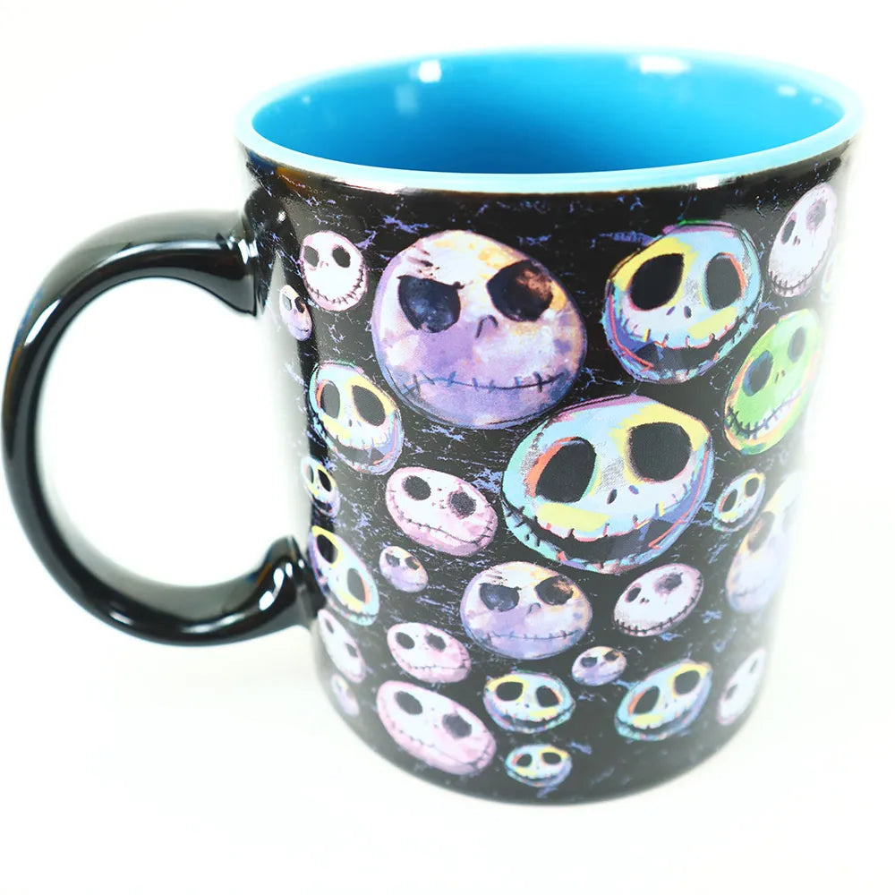 Tim Burton's The Nightmare Before Christmas 20oz Large Mug: Jack Facial Expression Collage 