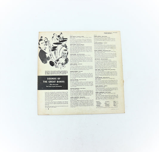 Vintage 12-in Vinyl Record Sound of the Great Bands! Capitol Print Back View
