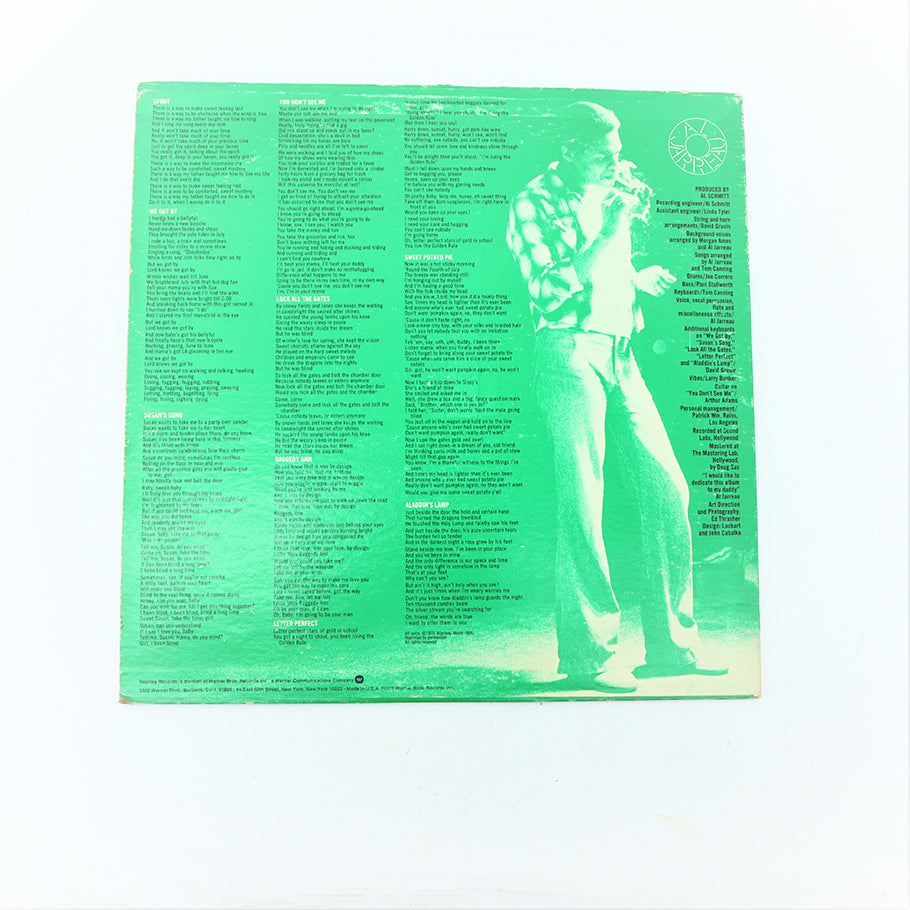 Vintage 12-in Vinyl Record Al Jarreau We Got By Warner Bros Print Back View