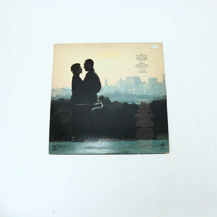Vintage 12-in Vinyl Record Grove Washington Jr. Come Morning Elektra Print Back View