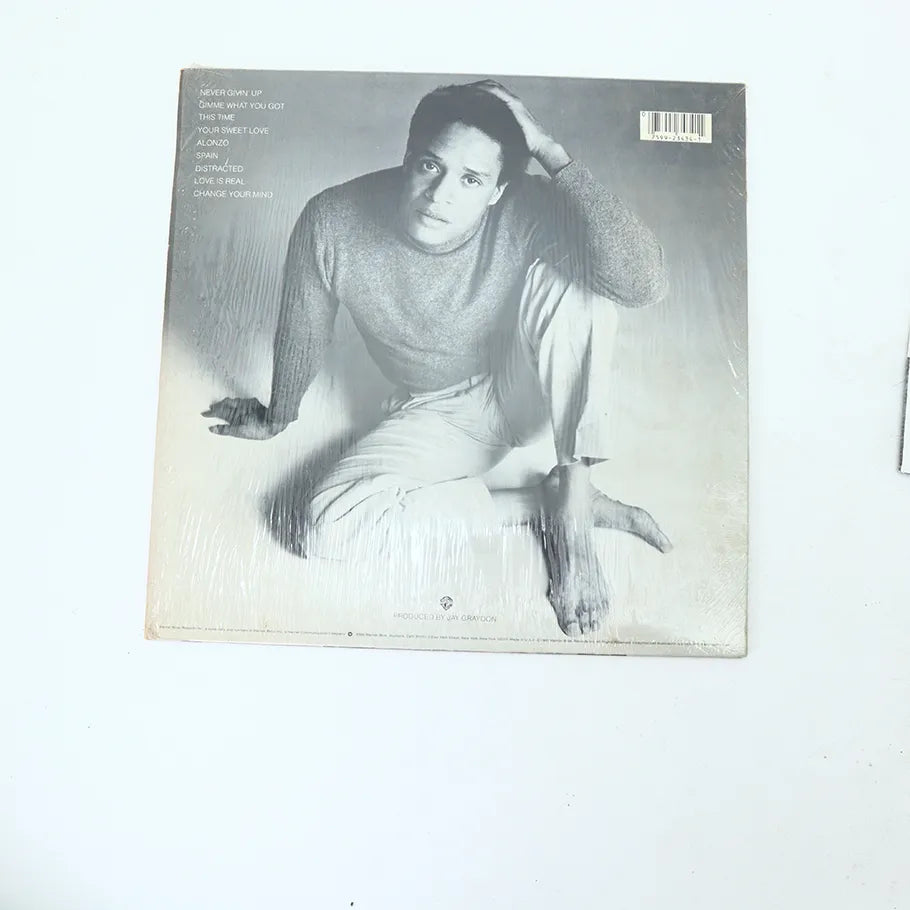 Vintage 12-in Vinyl Record Al Jarreau This Time Warner Bros Print Back View