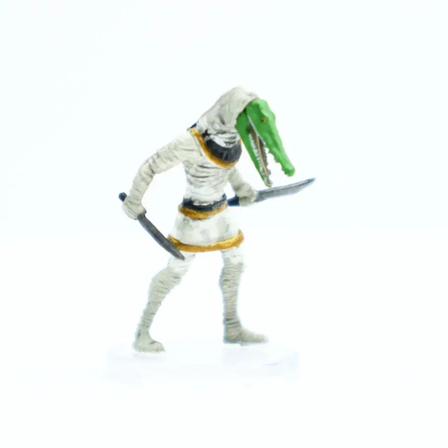 WizKids Hand Painted Miniature #8 Crocodile Headed Mummy From Icons of the Realms Set 21