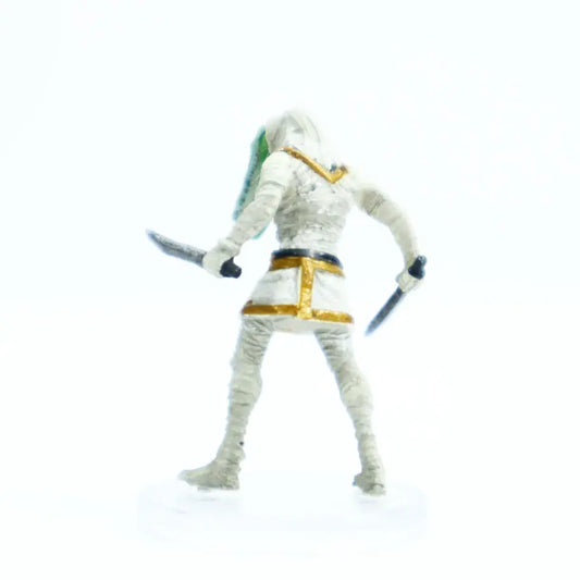 Rear Profile - WizKids Hand Painted Miniature #8 Crocodile Headed Mummy From Icons of the Realms Set 21