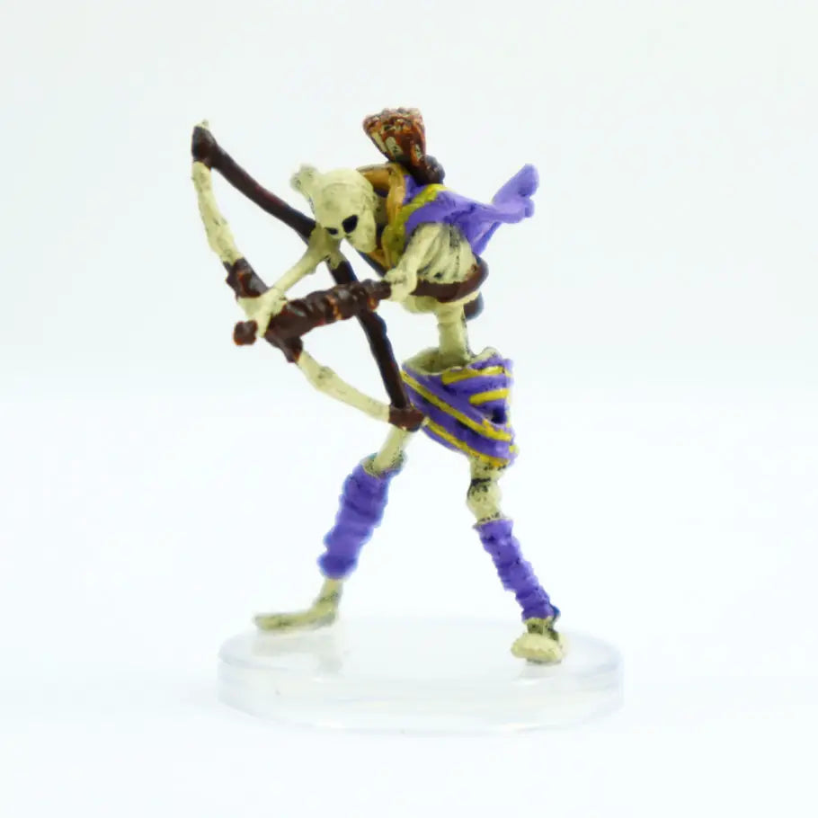 Skeleton Archer Hand Painted Miniature figure from the Icon of Realms Set 21, Van Richten's Guide to Raveloft