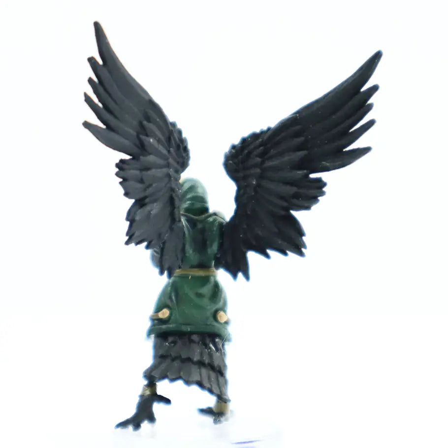 Rear Profile - WizKids Hand Painted Miniature #7 Wereraven From Icons of the Realms Set 21
