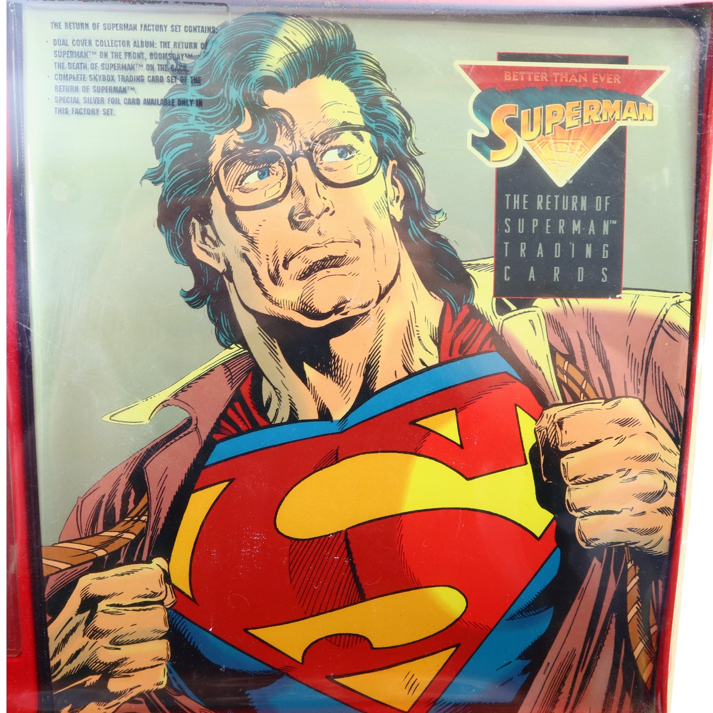 1993 Skybox: The Return of Superman Limited Edition Trading Card Box Set (#5838/35000)