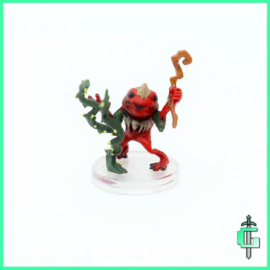 Dungeons and Dragons Icons of the Realms Grung Warband Handpainted Miniature: #3 Red Grung Wilding