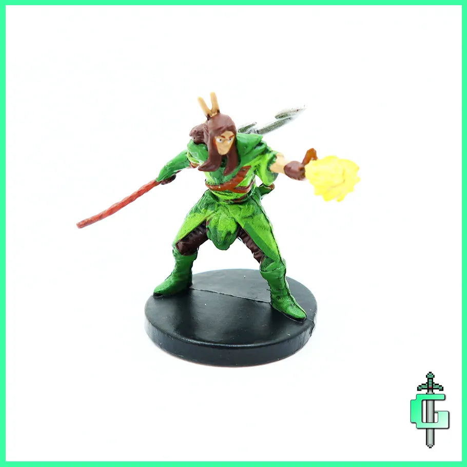 Wood Elf Druid #6 Hand Painted Miniature Figure from Wizkids D&D Icons of the Realms Epic Starter Set