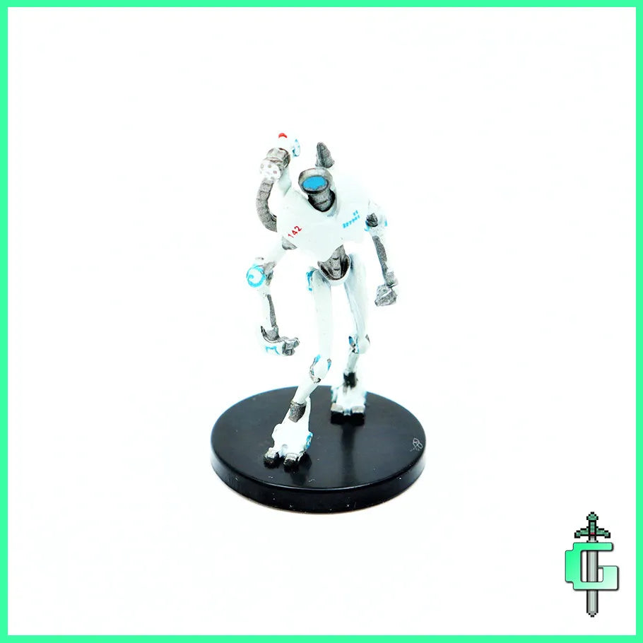 Starfinders Galactic Villians Set of Hand Painted Miniatures, Figure #3 Patrol-Class Security Robot