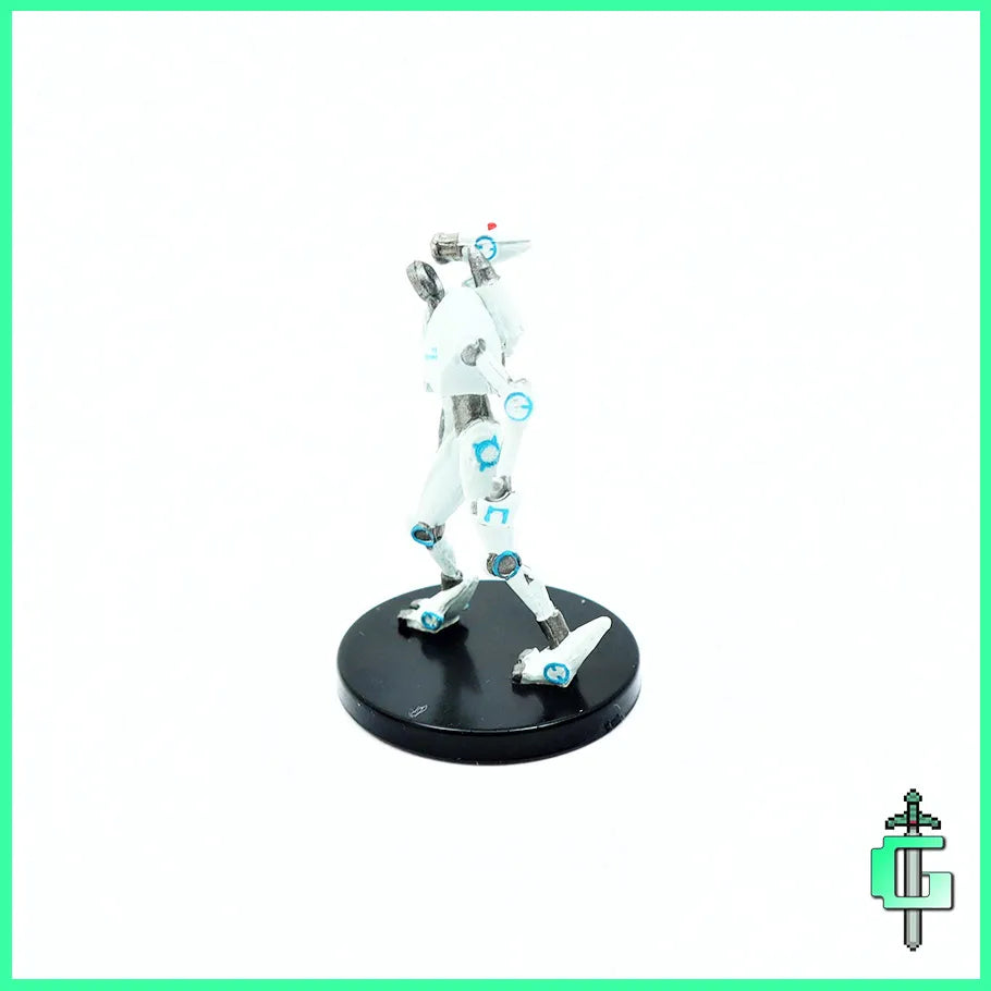 Side Profile Starfinders Galactic Villians Set of Hand Painted Miniatures, Figure #3 Patrol-Class Security Robot
