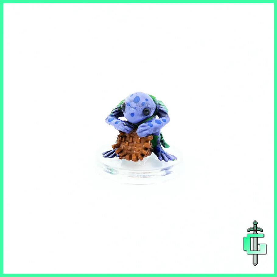 Dungeons and Dragons Icons of the Realms Grung Warband Handpainted Miniature: #4 Blue Grung Frog