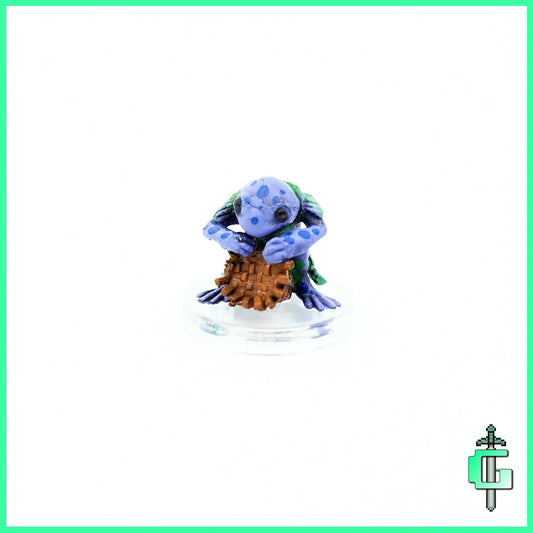 Dungeons and Dragons Icons of the Realms Grung Warband Handpainted Miniature: #4 Blue Grung Frog
