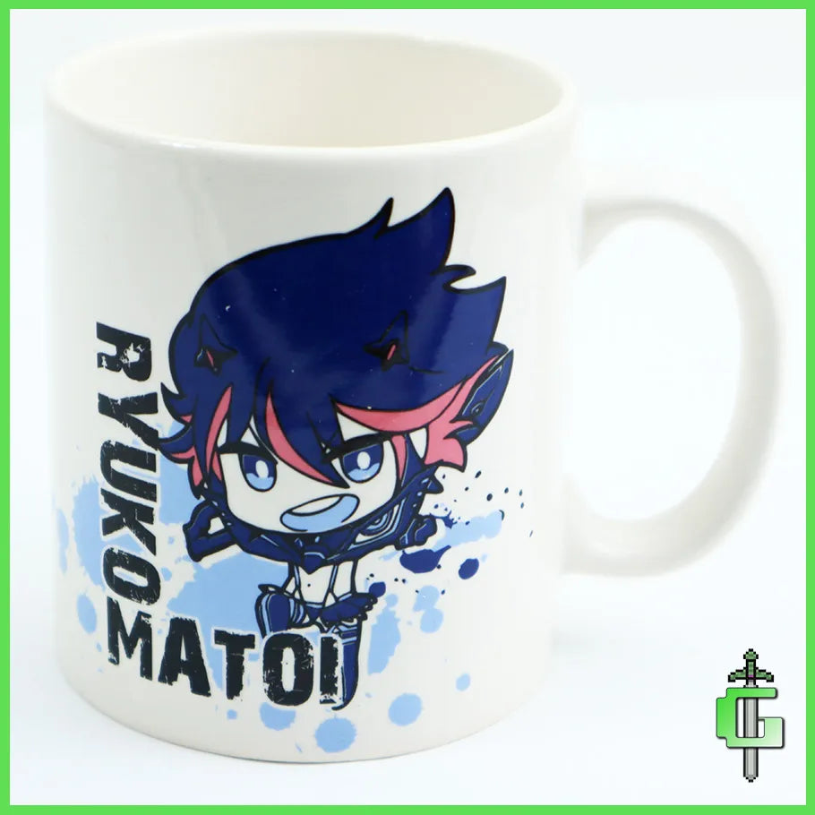 Coffee mug featuring Ryuko Matio from the popular anime series Kill La Kill in Chibi Style