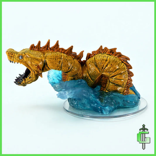 Side Profile of the Dungeons and Dragons: Critical Role: Monsters of Wildemount Set #2 Handpainted Miniature: #16 Swavain Basilisk