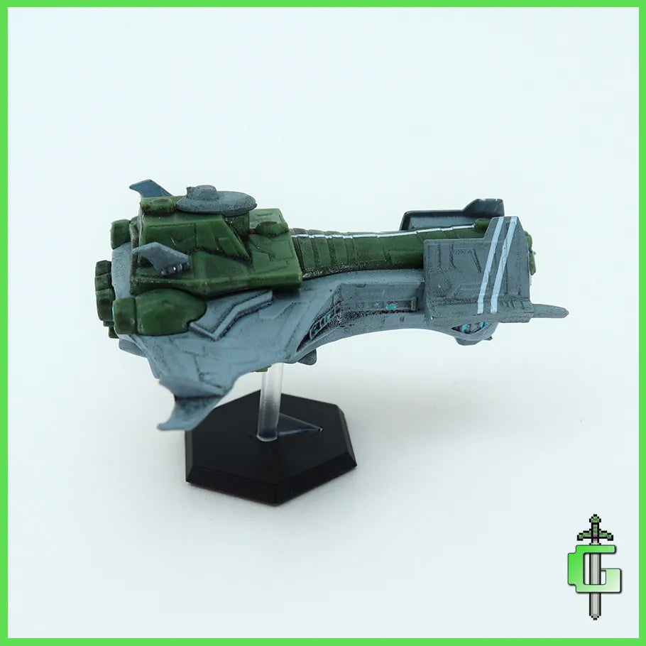 Side Profile Starfinder Pact Worlds Fleet Set #1 Handpainted Miniature: #3 Atech Immortal
