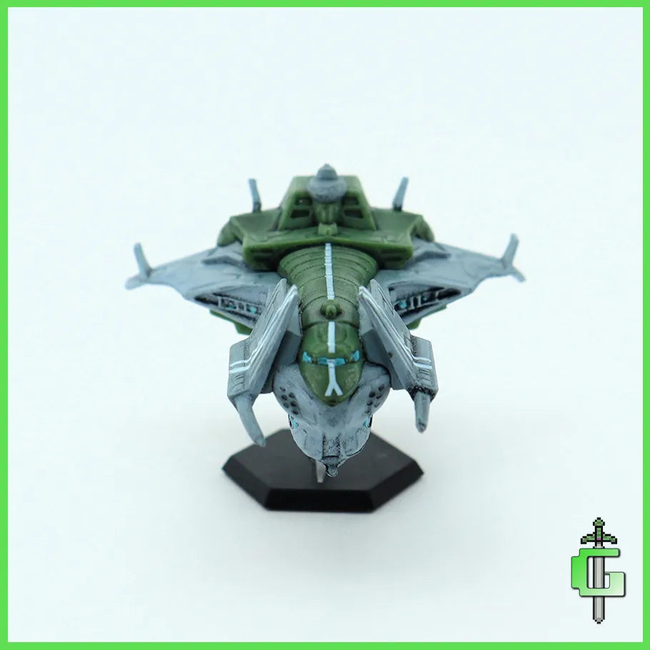 Front Profile Starfinder Pact Worlds Fleet Set #1 Handpainted Miniature: #3 Atech Immortal