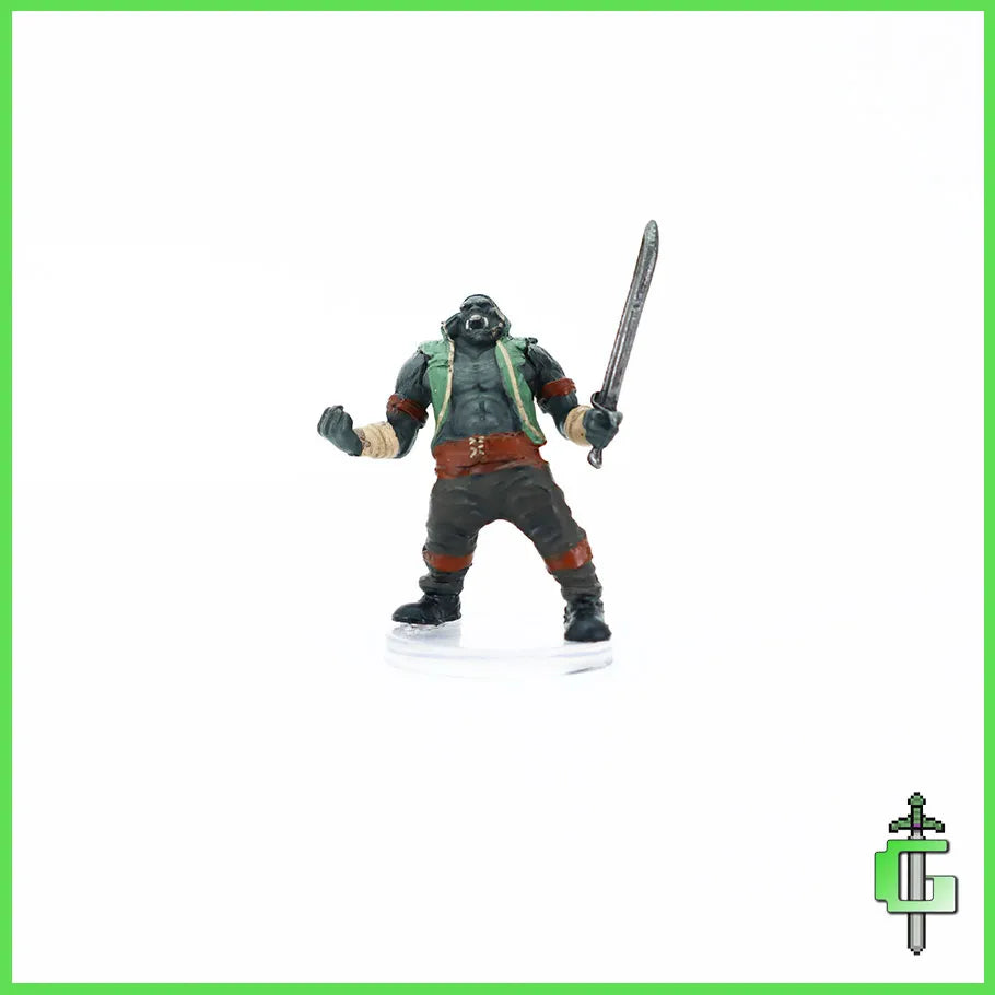 Dungeons and Dragons Icons of the Realms Orc Warband Handpainted Miniature: #7 Orc Red Fang of Shargaas