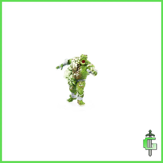 Dungeons and Dragons Icons of the Realms Orc Warband Handpainted Miniature: #6 Orc Nurtured One of Yurtrus Front View