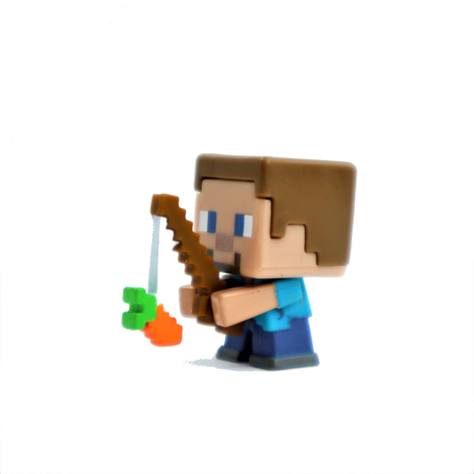 Minecraft Mini Figures TNT Series: 25 - 1" Steve holding Carot